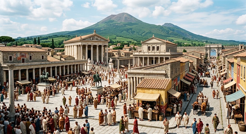 město Pompeje