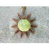 Sluníčka z And - přívěšek serpentinit 6 cm - drobná vada