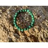 Dámský náramek imitace MALACHIT - kámen transformace
