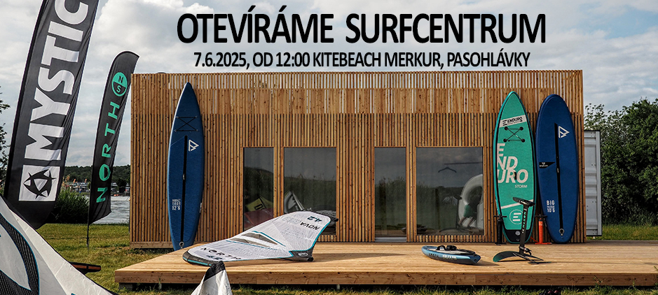 Otvíračka Surfcentrum Merkur