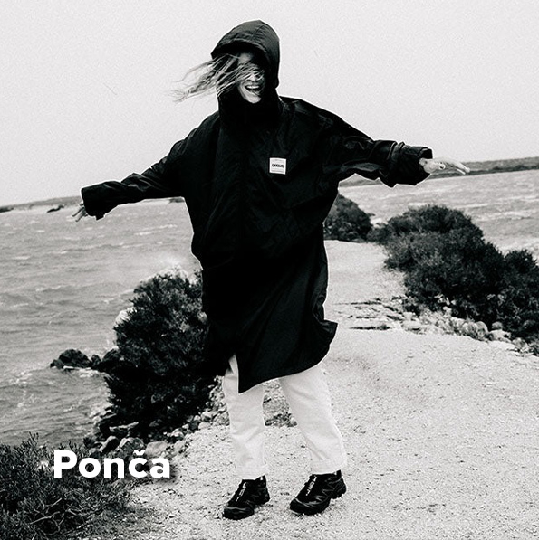 ponča mystic s kapucí i bez