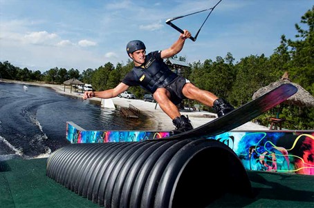 wakeboarding