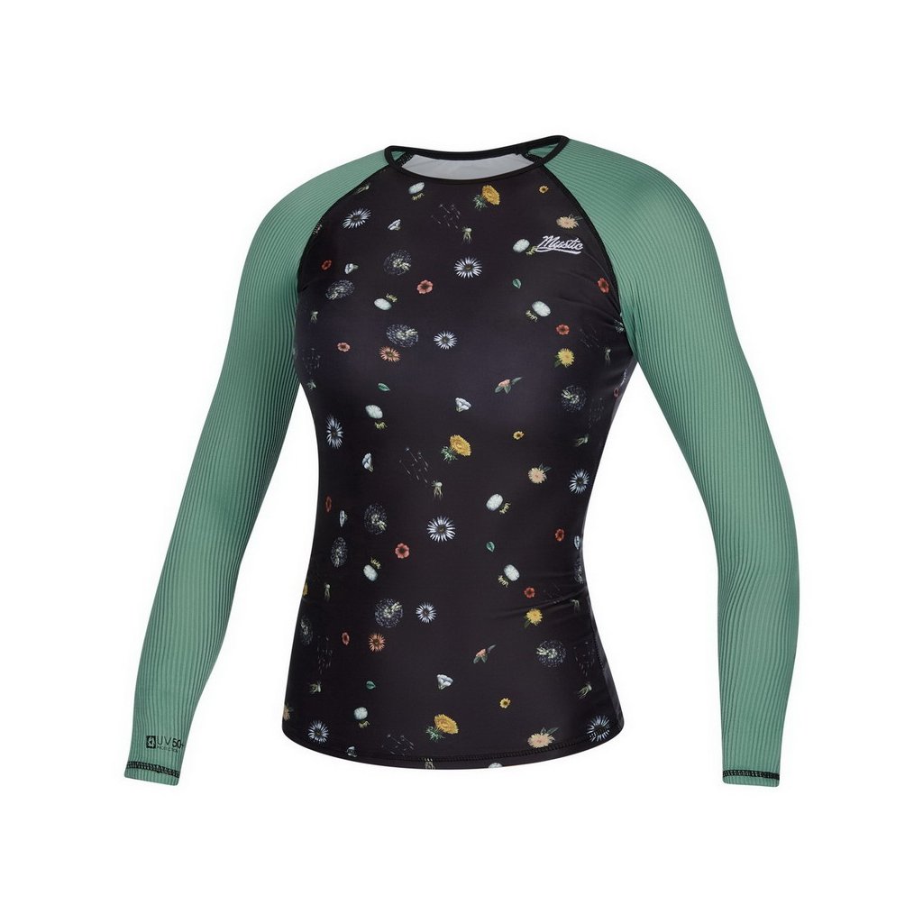 Tričko do vody Diva LS Rash Tee, Multiple Color (Velikost XS)