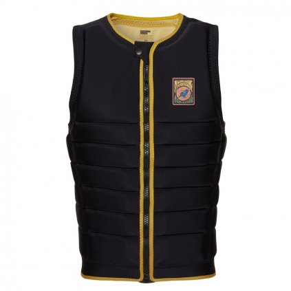 Vesta na wake The Dom Impact Vest Fzip Wake, Black / Yellow