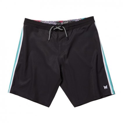 Pánské boardshorty The Butterfly Movement Boardshort, Black