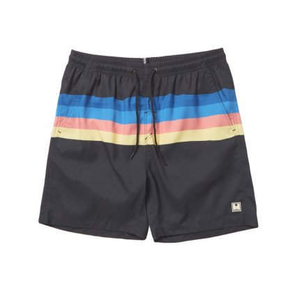 Pánské boardshorty Stripe Swim Boardshort, Rainbow (Velikost 32)