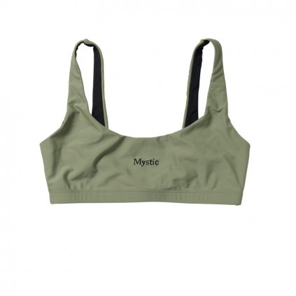Ease Bikini Top, Olive Green (Velikost 36)