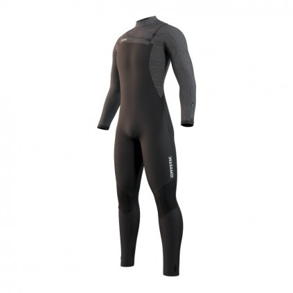 Majestic Fullsuit Fzip 3/2mm, Black