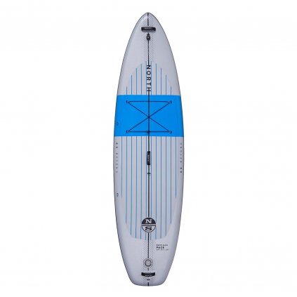 Paddleboard North Pace SUP Inflatable 10'6'', Sky Grey