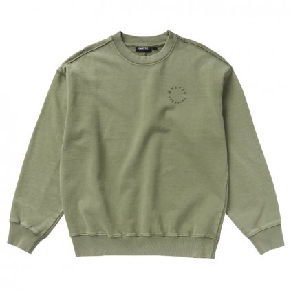 Pánská mikina Uproar Crew Sweat, Dark Olive