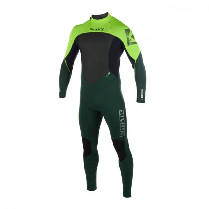Neoprén Brand Fullsuit 3/2mm Bzip Flatlock, Teal