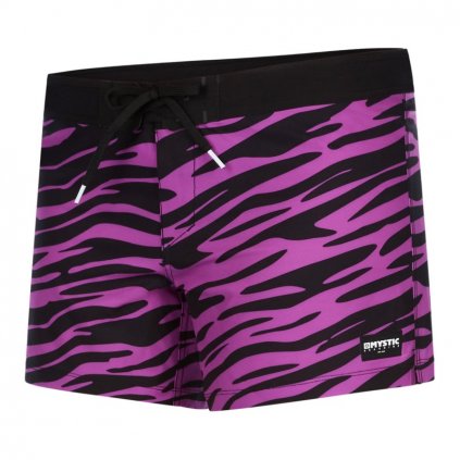 Dámské boardshorty Diva Boardshort, Black/Pink (Velikost S)