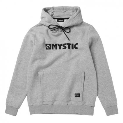 Pánská mikina Brand Hood Sweat II, Light Grey Melee