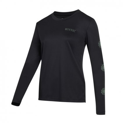 Tričko do vody Jayde L/S Loose Quickdry, Black (Velikost M)