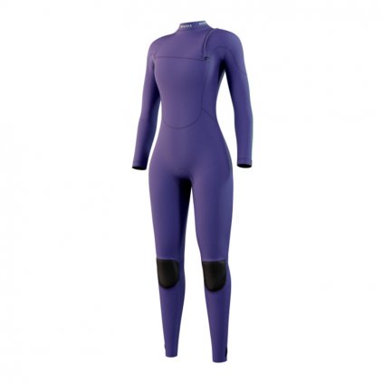 Dámský neopren The One Fullsuit 4/3mm Zipfree Women, Purple