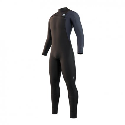 Neoprén Marshall Fullsuit  3/2mm Fzip, Black