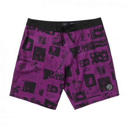 Pánské boardshorty Ripple Movement Boardshort, Sunset Purple (Velikost 30)