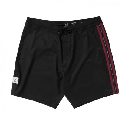 Pánské boardshorty Wild Rose  Boardshorts, Black