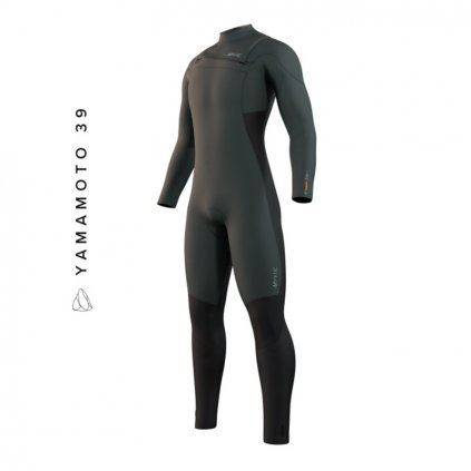 Pánský neoprén Majestic Fullsuit Fzip 3/2mm, Cypress Green