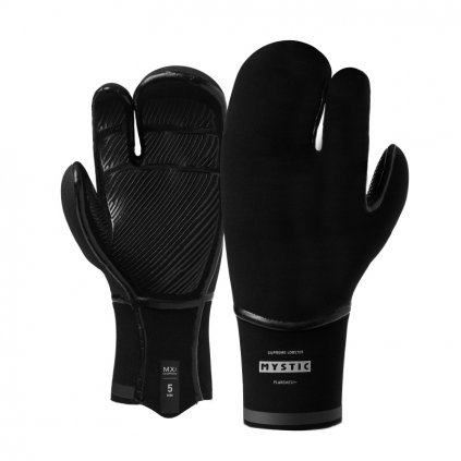 Neoprénové rukavice Supreme Glove 5mm Lobster, Black