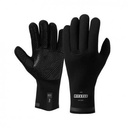 Neoprénové rukavice Crest Glove 1.5mm 5Finger, Black