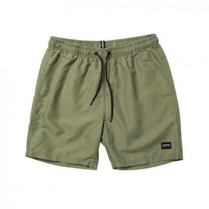 Pánské boardshorty Brand Swim Boardshort, Olive Green