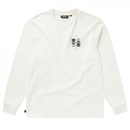 Pánské tričko Tresspass L/S Tee, Off White