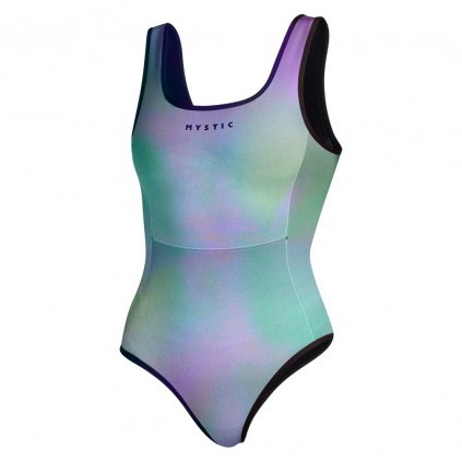 Dámský neopren Lunar Neoprene Swimsuit 2/2mm Women, Purple/Green