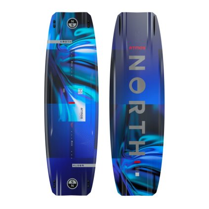 Kiteboard Atmos Hybrid TT Board 2025, Imperial Blue (Velikost 136x40cm)