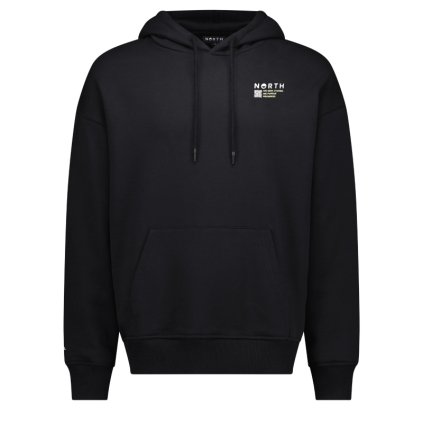 Pánská mikina Progress Hood Sweat, Black (Velikost M)