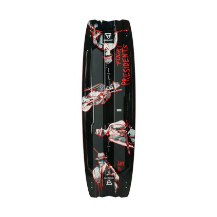 Kiteboard Four Presidents 2024 Red (Velikost 142x42cm)