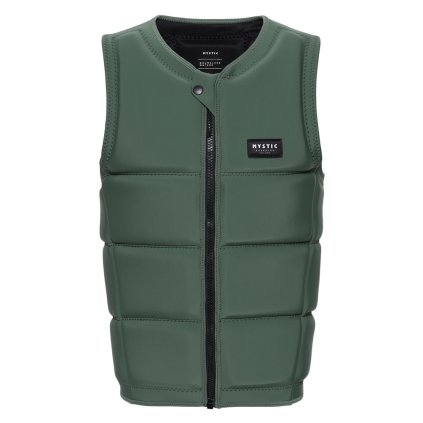 Wake vesta Star Impact Vest Fzip Wake CE, Dark Olive (Velikost XXXS)