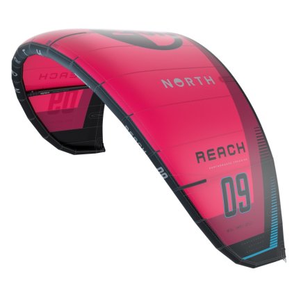 Reach Kite (only kite) 2025, Rubine Red (Velikost 10m)