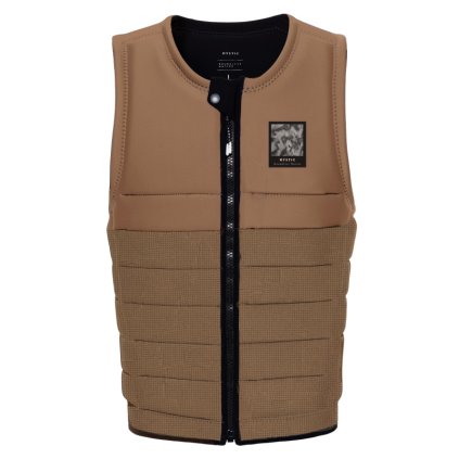 Pánská vesta The Dom Impact Vest Fzip Wake, Slate Brown (Velikost M)