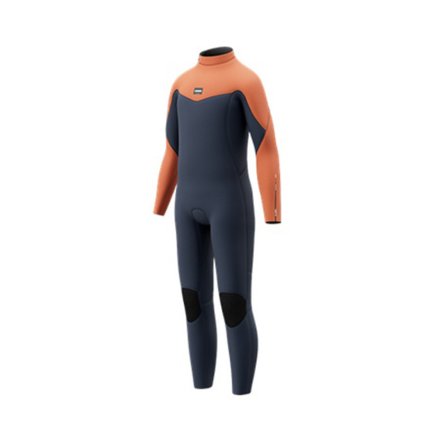 Dětský neopren Star Fullsuit 5/4mm Bzip Kids, Navy / Orange (Velikost L)