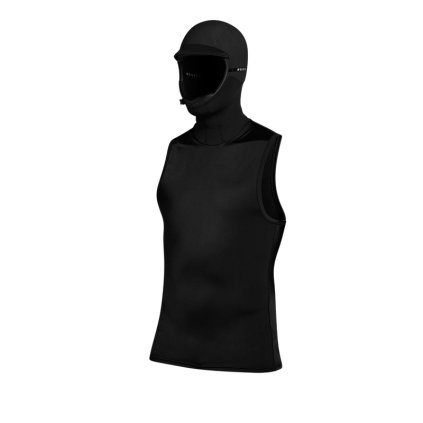 Neoprénové tričko Star Rash Top with Hood, Black (Velikost L)
