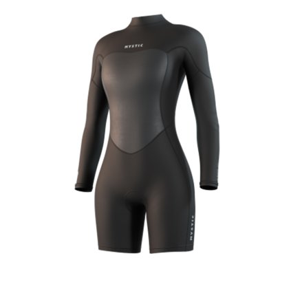 Neoprén Brand Longarm Shorty Bzip 3/2mm Women, Black (Velikost S)