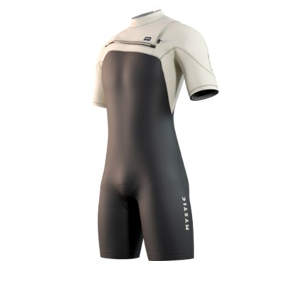 Neoprén Motion Shorty 3/2mm Fzip, Black Sand (Velikost L)