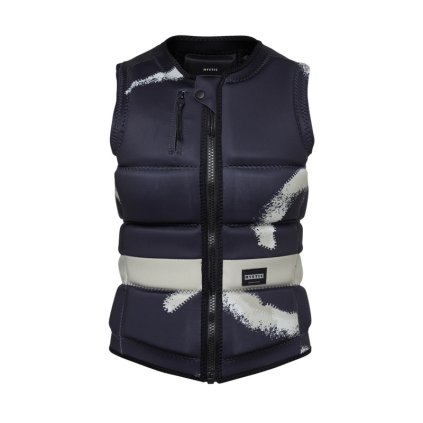 Dámská vesta Evoke Impact Vest Fzip Wake Women, Black Allover (Velikost L)