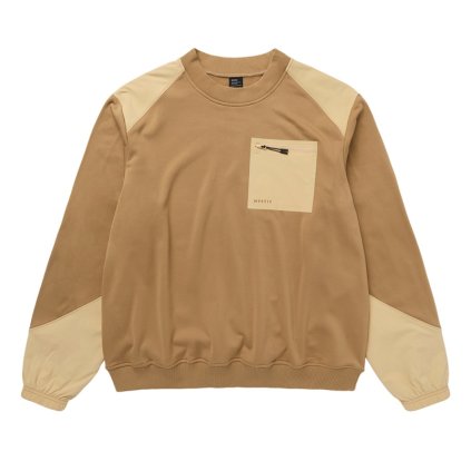 Pánská mikina Conflux Crew Sweat, Slate Brown (Velikost L)