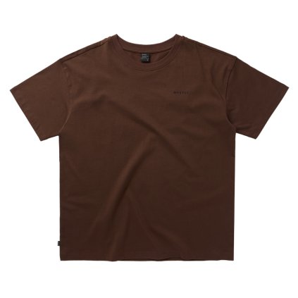 Pánské tičko Profile Tee, Deep Brown (Velikost L)