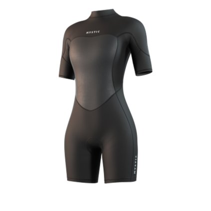 Neoprén Brand Shorty 3/2mm Women Bzip, Black (Velikost M)