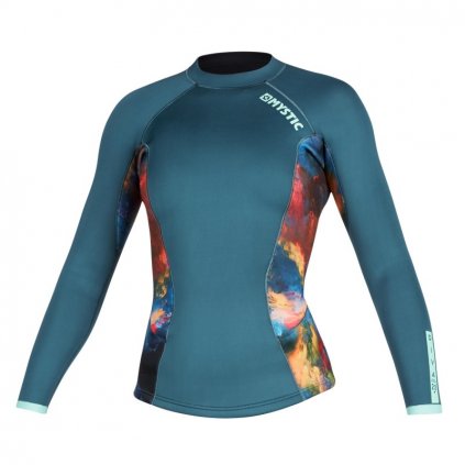 Neoprénové tričko Diva L/S Vest 2mm Women, Teal