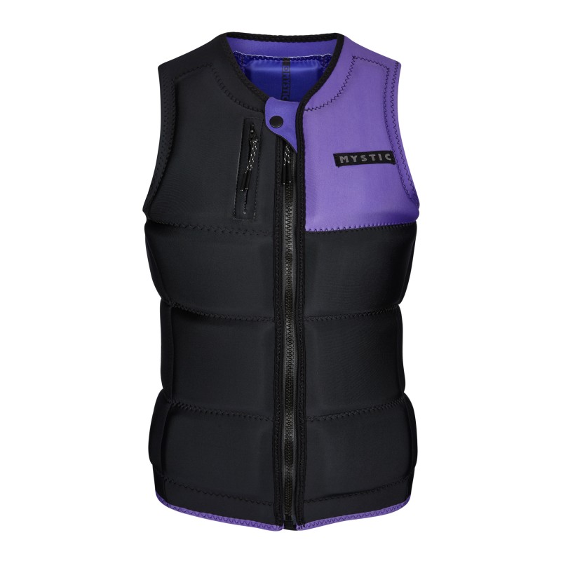 Vesta na wake Dazzled Impact Vest Fzip Wake Women, Black/Purple Velikost: L