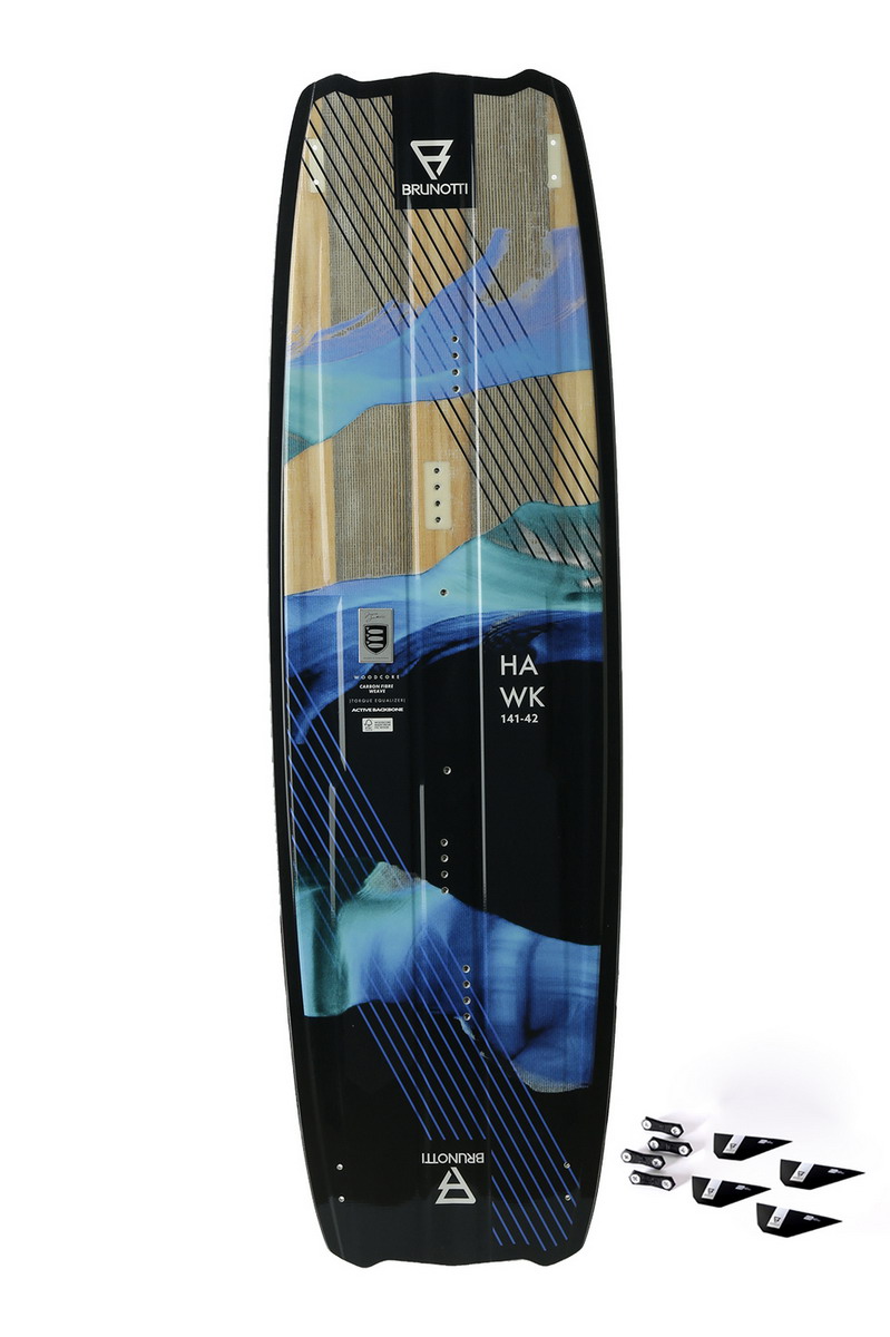 Kiteboard Hawk Twintip Velikost: 137x41cm