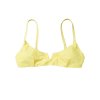 Mesmerizing Bikini Top, Pastel Yellow