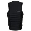 Vesta na wake Check Out Impact Vest Fzip Wake, Black (Velikost XXL)
