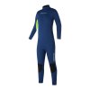 Neoprén Star Fullsuit 3/2mm Flatlock Bzip Junior, Night Blue