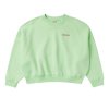 Dámská mikina Dropped Shoulder Crew, Lime Green