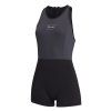 Lunar Short John 2/2mm Bzip Wom, Black (Velikost L)